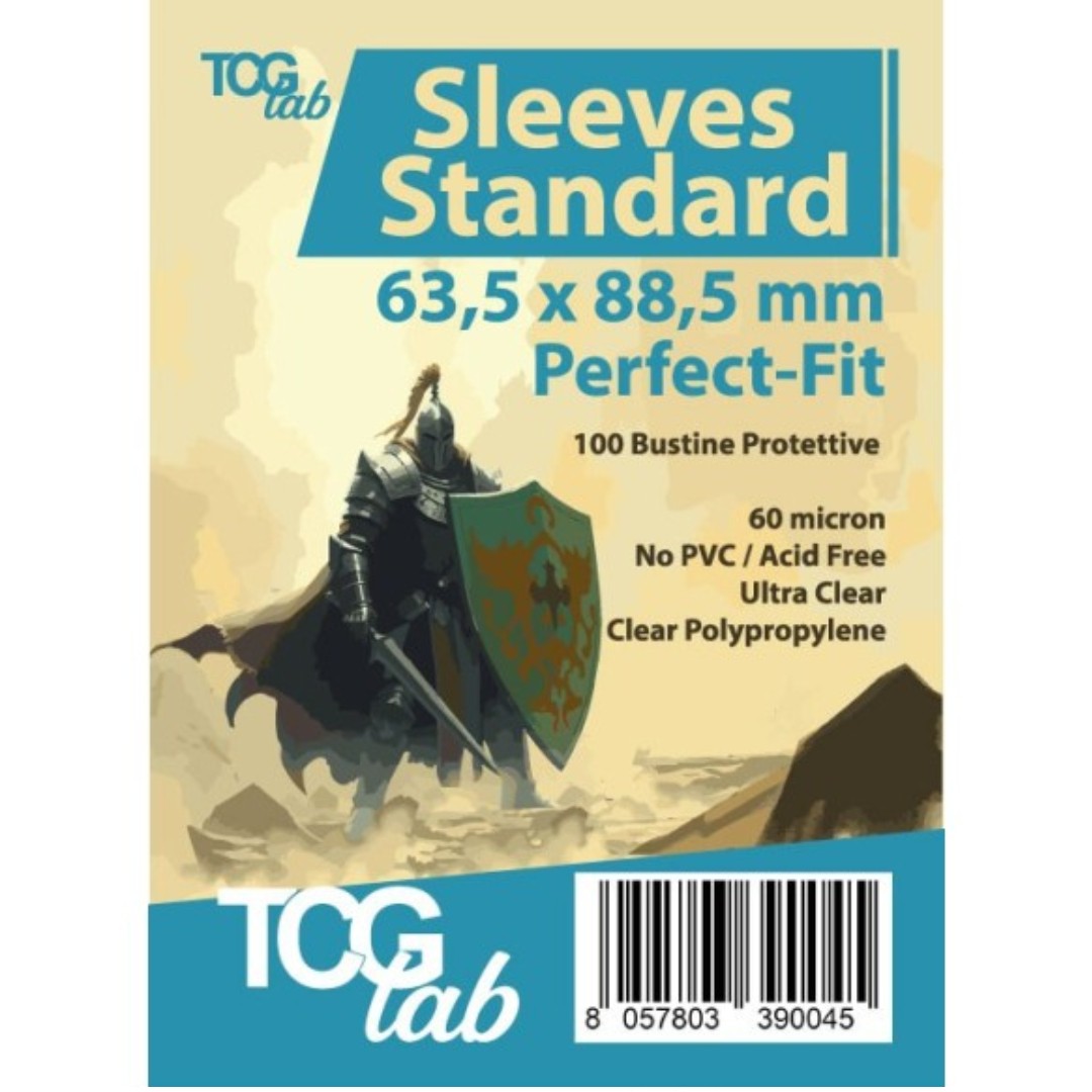 Bustine Protettive Standard Perfect Fit - Ultra Clear - 60 micron