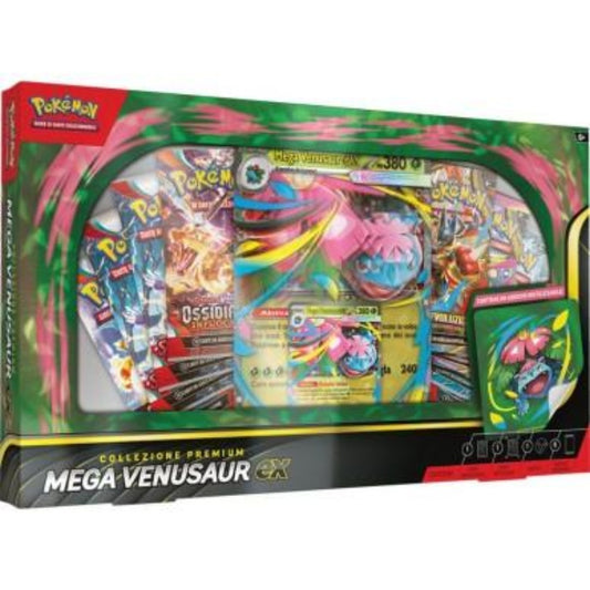 Collezione Premium Mega Venusaur ex - FIAMME SPETTRALI-(PREVENDITA)