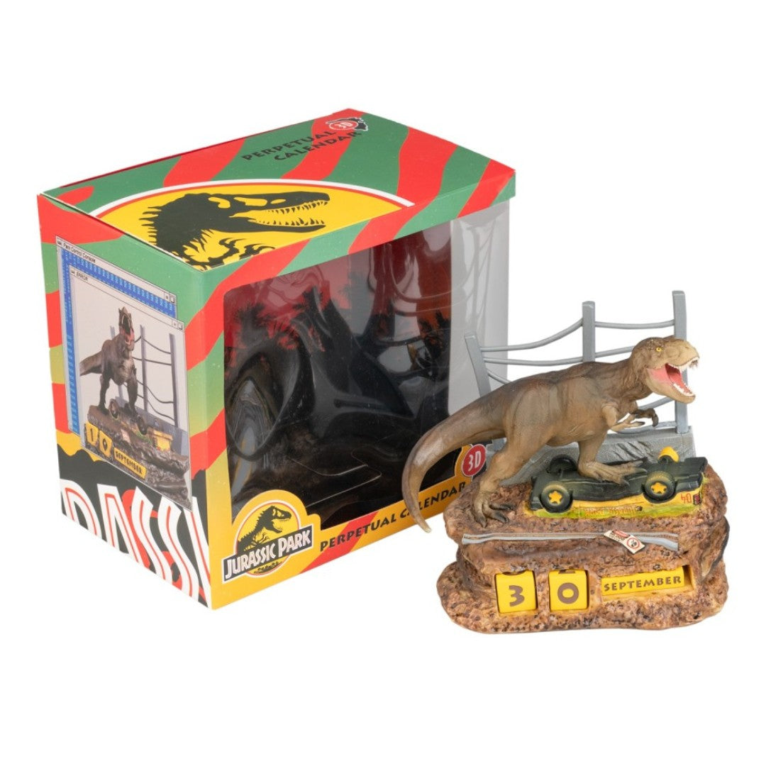 CALENDARIO PERPETUO 3D JURASSIC PARK