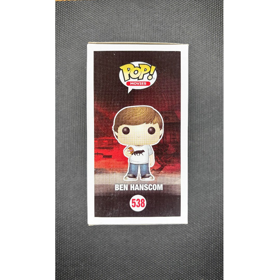 Funko Pop!-Ben Hanscom-#538-signed by Jeremy Ray Taylor
