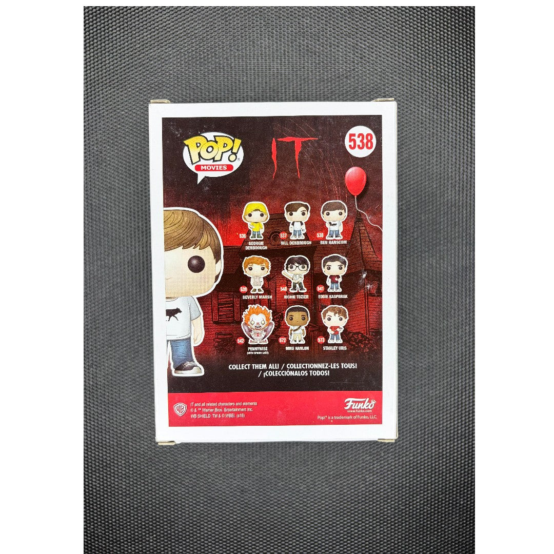 Funko Pop!-Ben Hanscom-#538-signed by Jeremy Ray Taylor