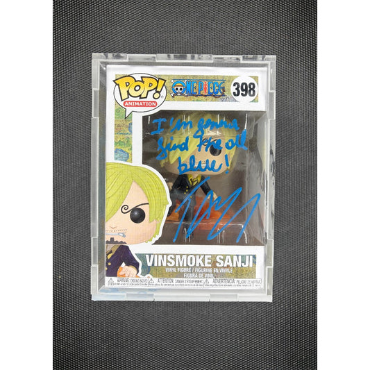 Funko Pop!-Vinsmoke Sanji-#398-signed by Taz Skylar