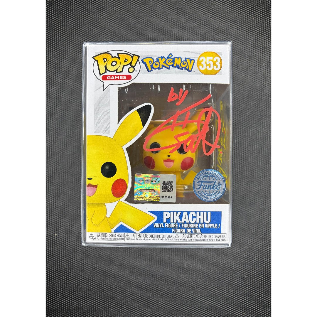 Funko Pop!-Pikachu-#353-signed by Gen Sato