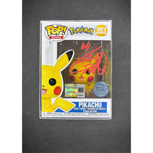 Funko Pop!-Pikachu-#353-signed by Gen Sato
