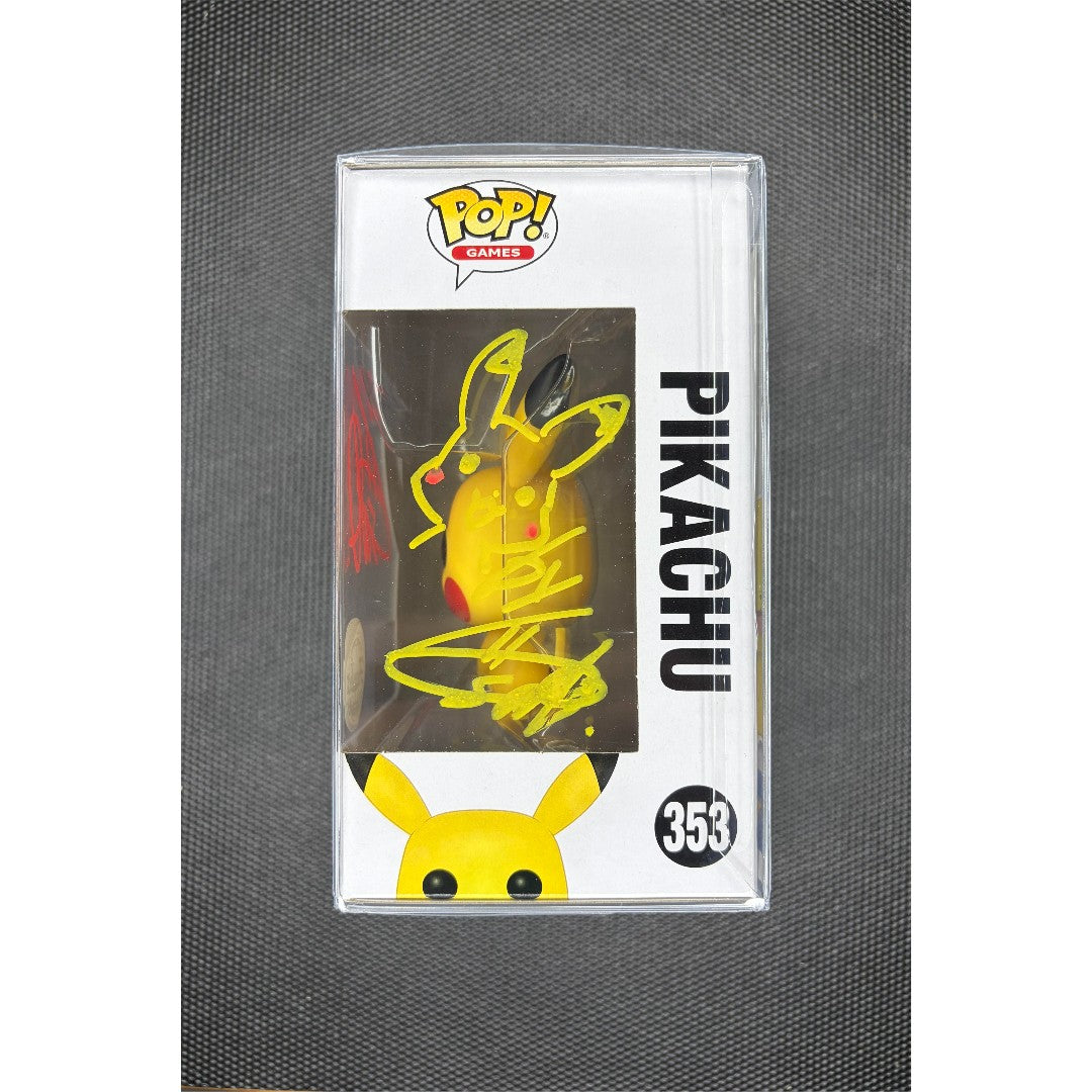 Funko Pop!-Pikachu-#353-signed by Gen Sato