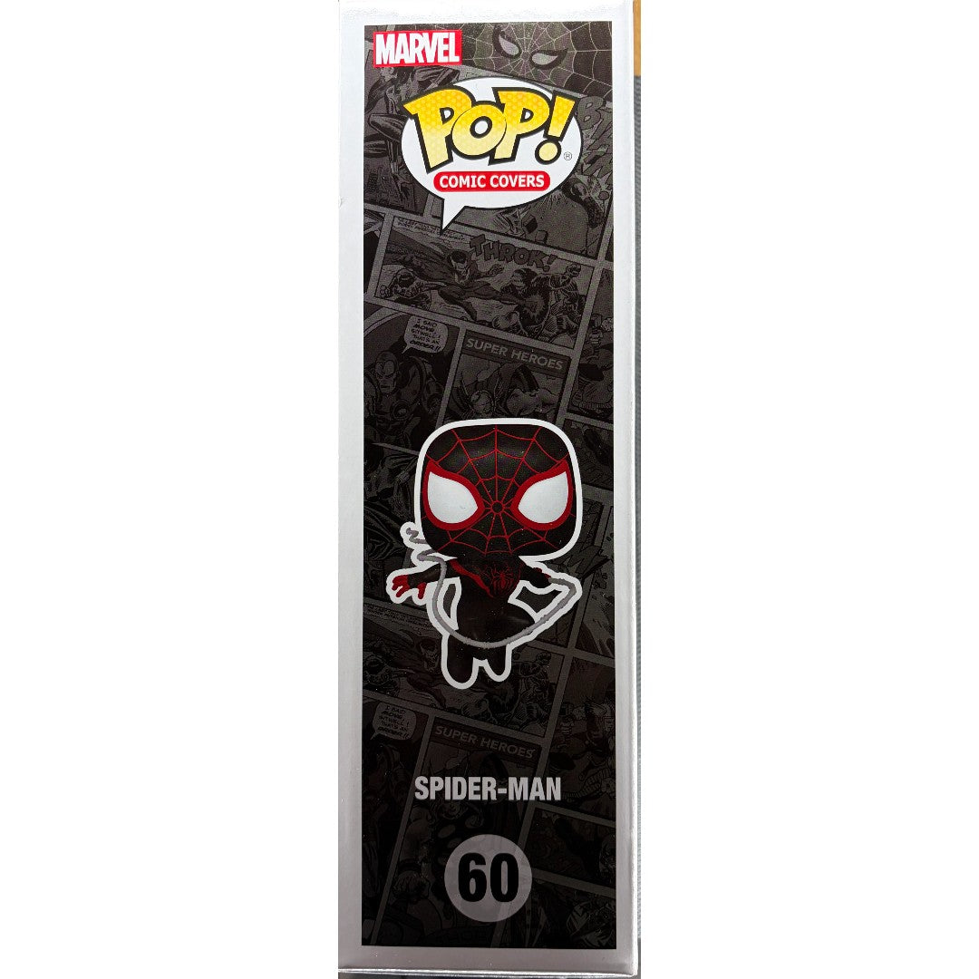 Funko Pop!-Comic Covers-Spider Man-#60-signed by Brian Michael Bendis/Sara Pichelli