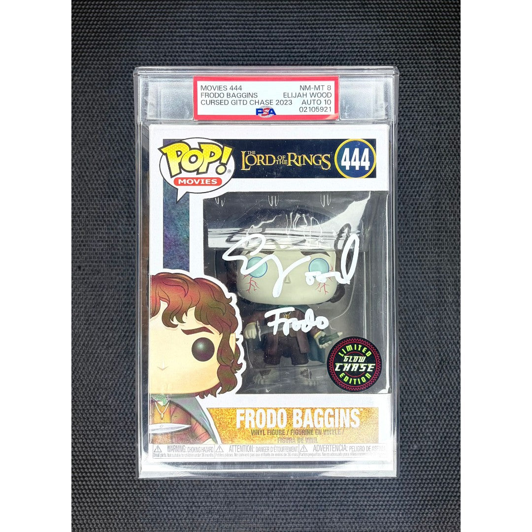 Funko Pop!-Frodo Baggins-#444-signed by Elija Wood