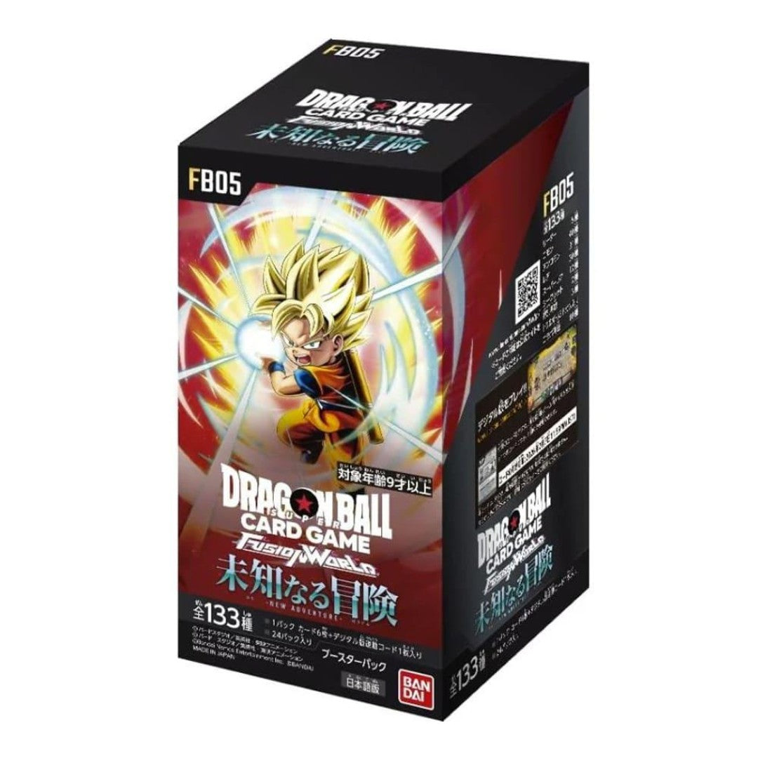 Dragon Ball FB05 Fusion World New Adventure Booster box 24 bustine (JAP)