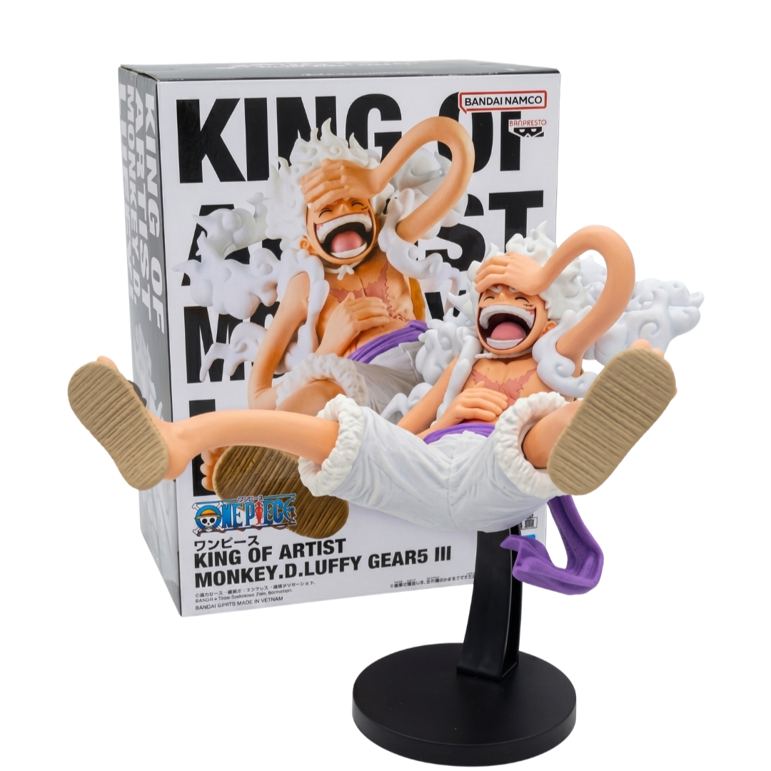 Statua-Banpresto One Piece King of Artist Monkey D. Luffy Gear 5 III