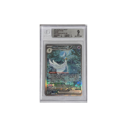 Gardevoir ex 233/091- BGS 9- CARTA GRADATA ITA