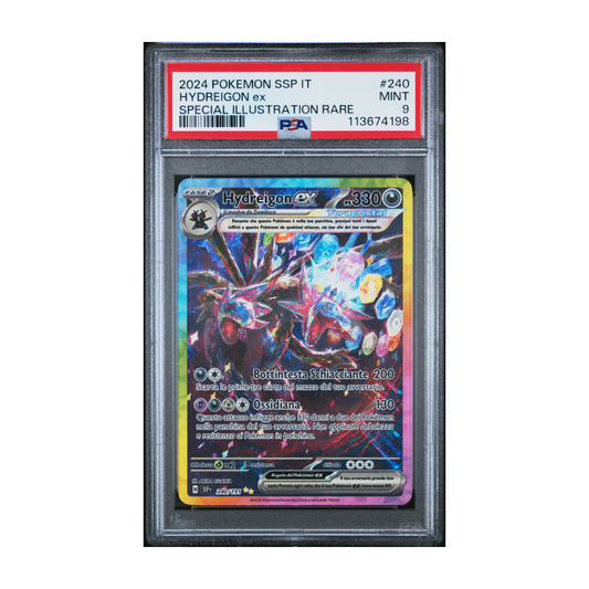 Hydreigon ex special illustration rare 240/191 -PSA 9-(ITA)