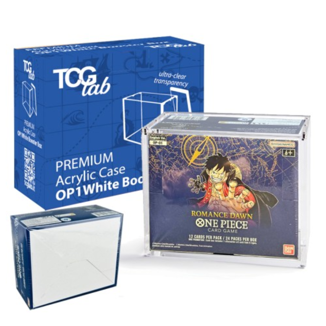 Premium Case Protettivo per OP1 White Bottom Magnetico in Plexiglass