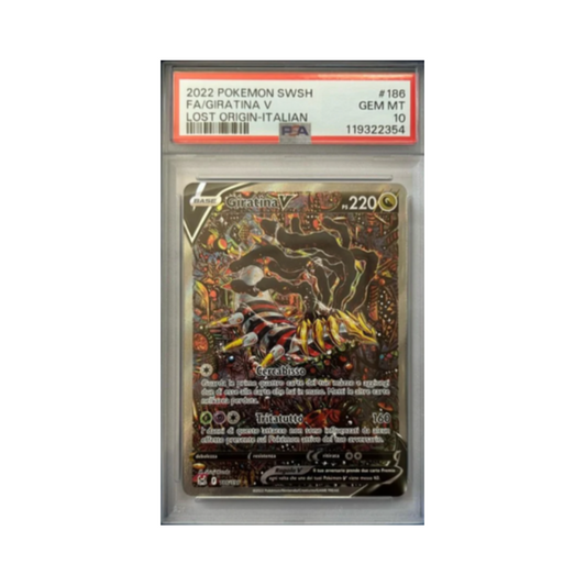 Giratina v origine perduta 186/196- PSA 10- CARTA GRADATA ITA