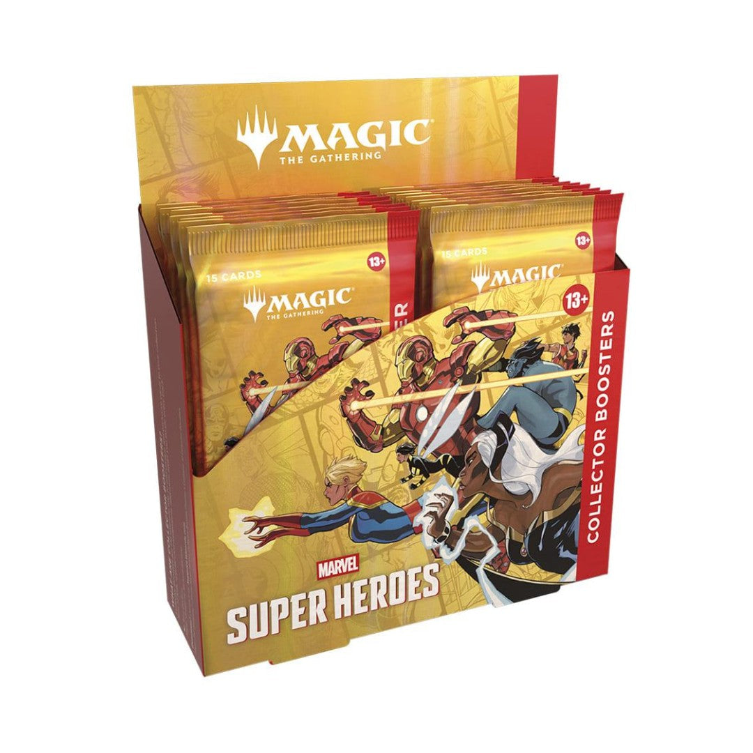 Magic Marvel Super Heroes Collector Booster box 12 bustine versione Inglese (prevendita)