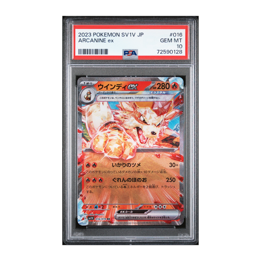 Arcanine ex-016/078 - PSA 10- CARTA GRADATA JAP