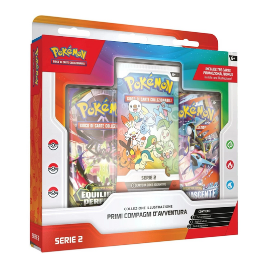 Pokemon Collezione Illustrazione - Primi Compagni d'Avventura - Serie 2 (ITA) - Preordine