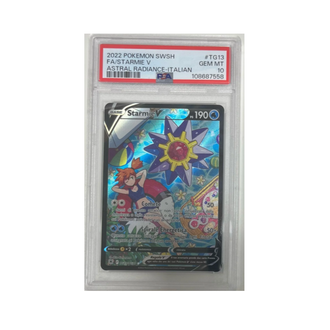 starmie v tg13/tg30 astri lucenti - PSA 10- CARTA GRADATA ITA