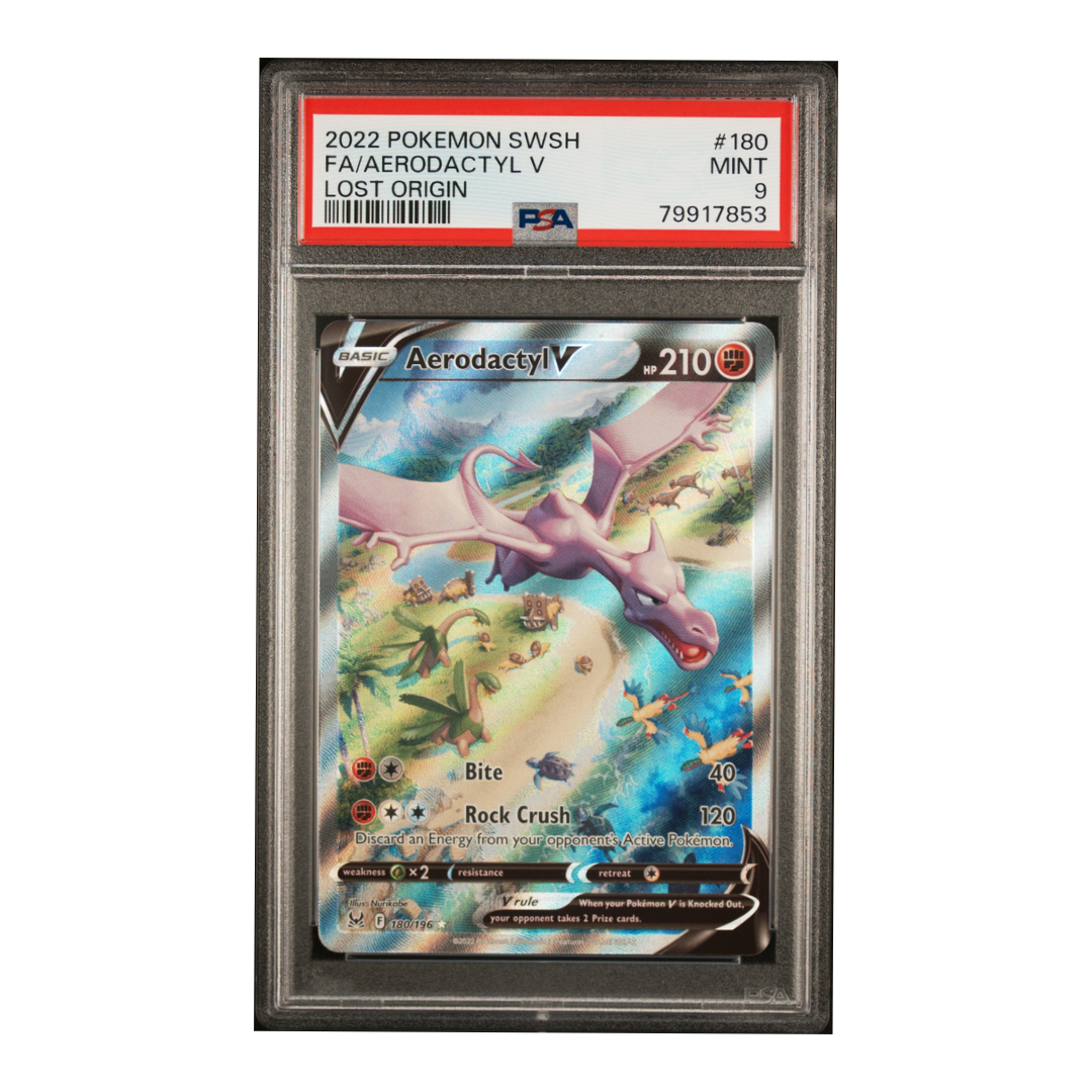 Aerodactyl v lost origin-180/196- Psa 9- ENG