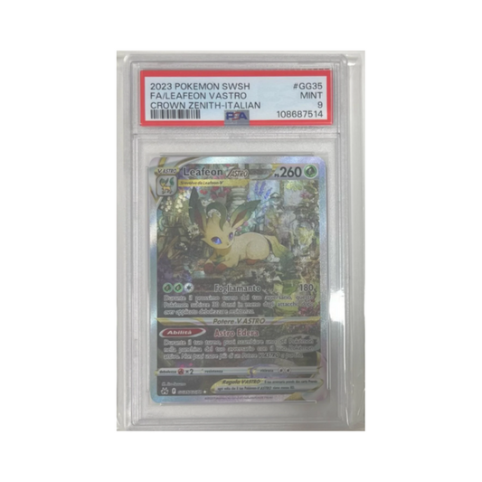 leafeon vastro gg35/gg70 zenit  - PSA 9- CARTA GRADATA ITA