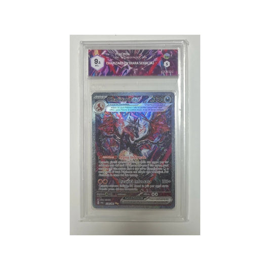 Charizard EX 234/091 - Destino di Paldea - 2024 - GRAAD 9.5 Mint - CARTA GRADATA ITA