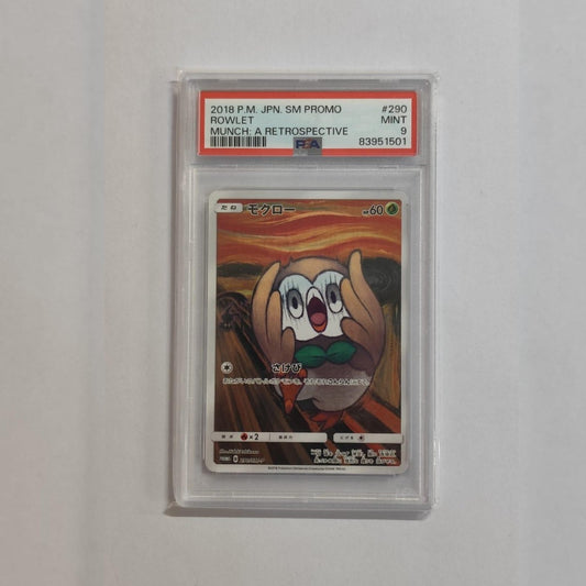 Rowlet Munch promo Psa9 (Jap)