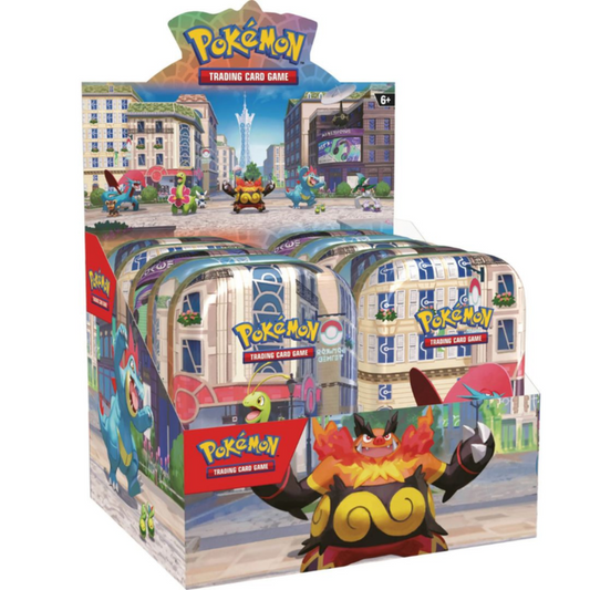 Pokemon Display 10 Mini Tin Da Collezione Luminopoli 2026 ITA