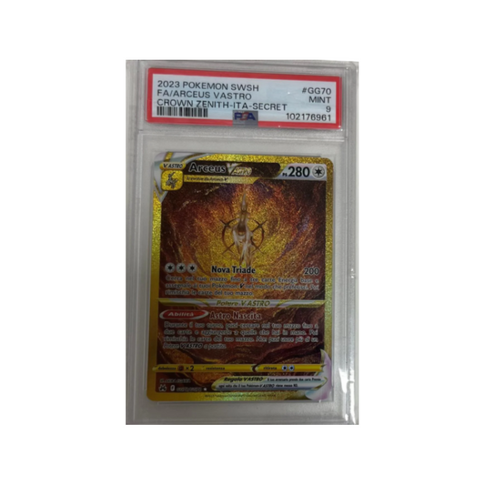 arceus vastro gg70/gg70 gold zenit- PSA 9 - CARTA GRADATA ITA