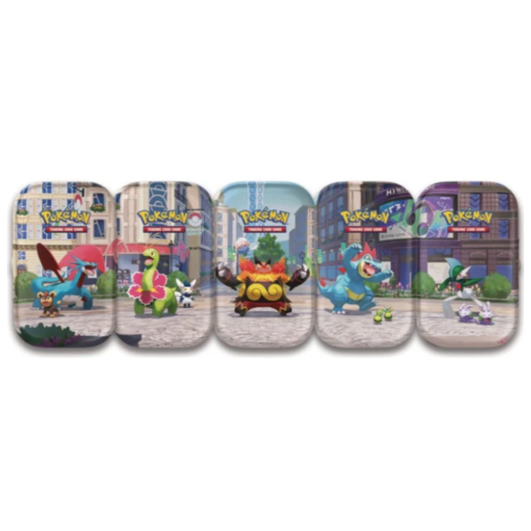 Pokemon Display 10 Mini Tin Da Collezione Luminopoli 2026 ITA