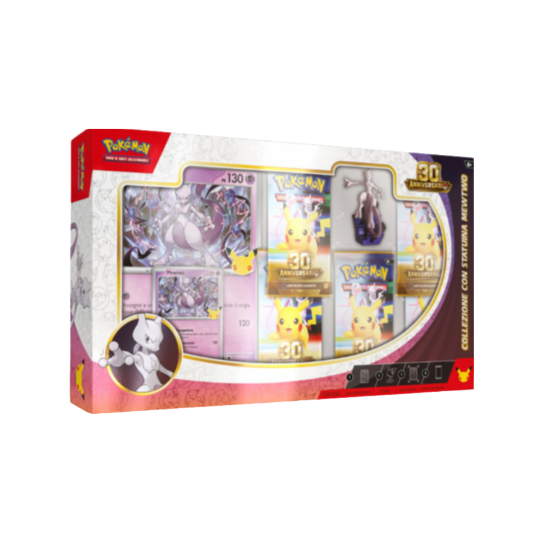 30th anniversario - Collezione con Statuina Mewtwo-(ITA) (Prevendita)