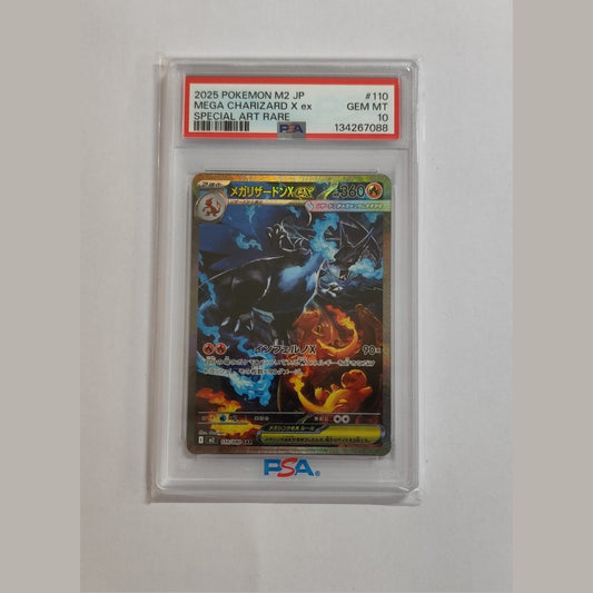 Mega Charizard X Ex special art rare  - PSA 10- CARTA GRADATA JAP