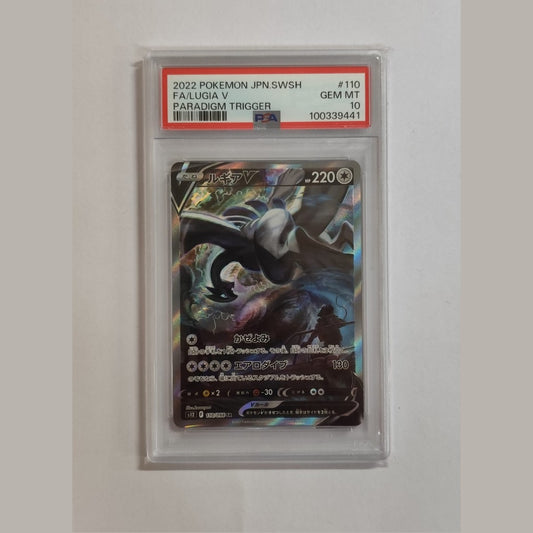Lugia V tempesta argentata  - PSA 10- CARTA GRADATA JAP