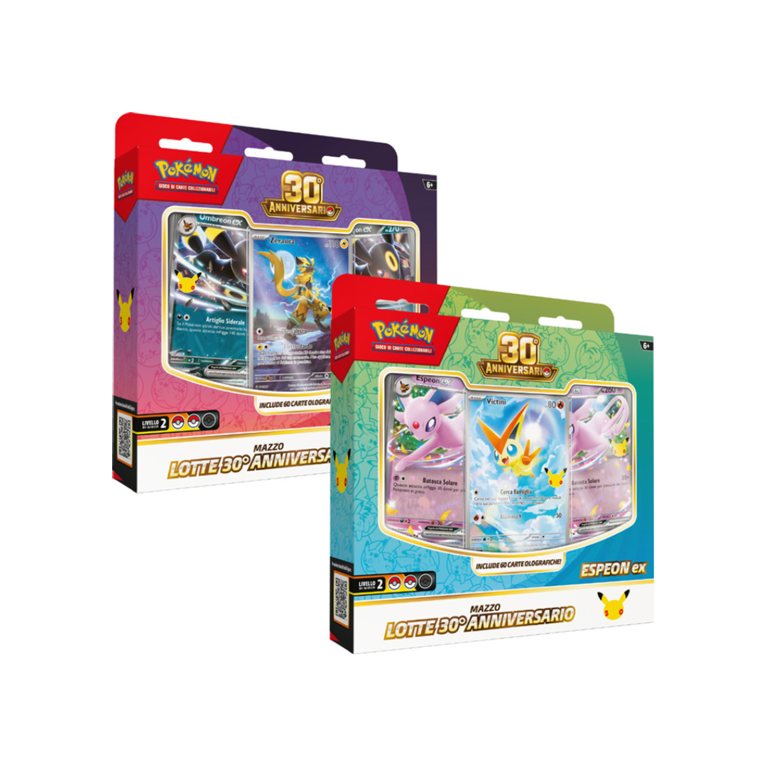 30th anniversario - Mazzo Lotte Umbreon ex e Espeon ex-(ITA) (Prevendita)
