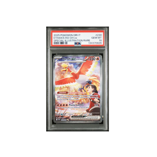 Ho-oh ex di armonio special illustration rare-230/182-PSA 10-ITA