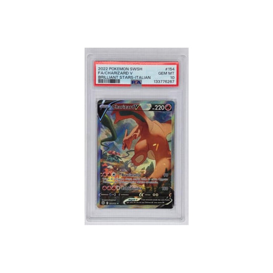 Charizard V 154/172 Astri Lucenti- PSA 10 GEM MINT - CARTA GRADATA ITA