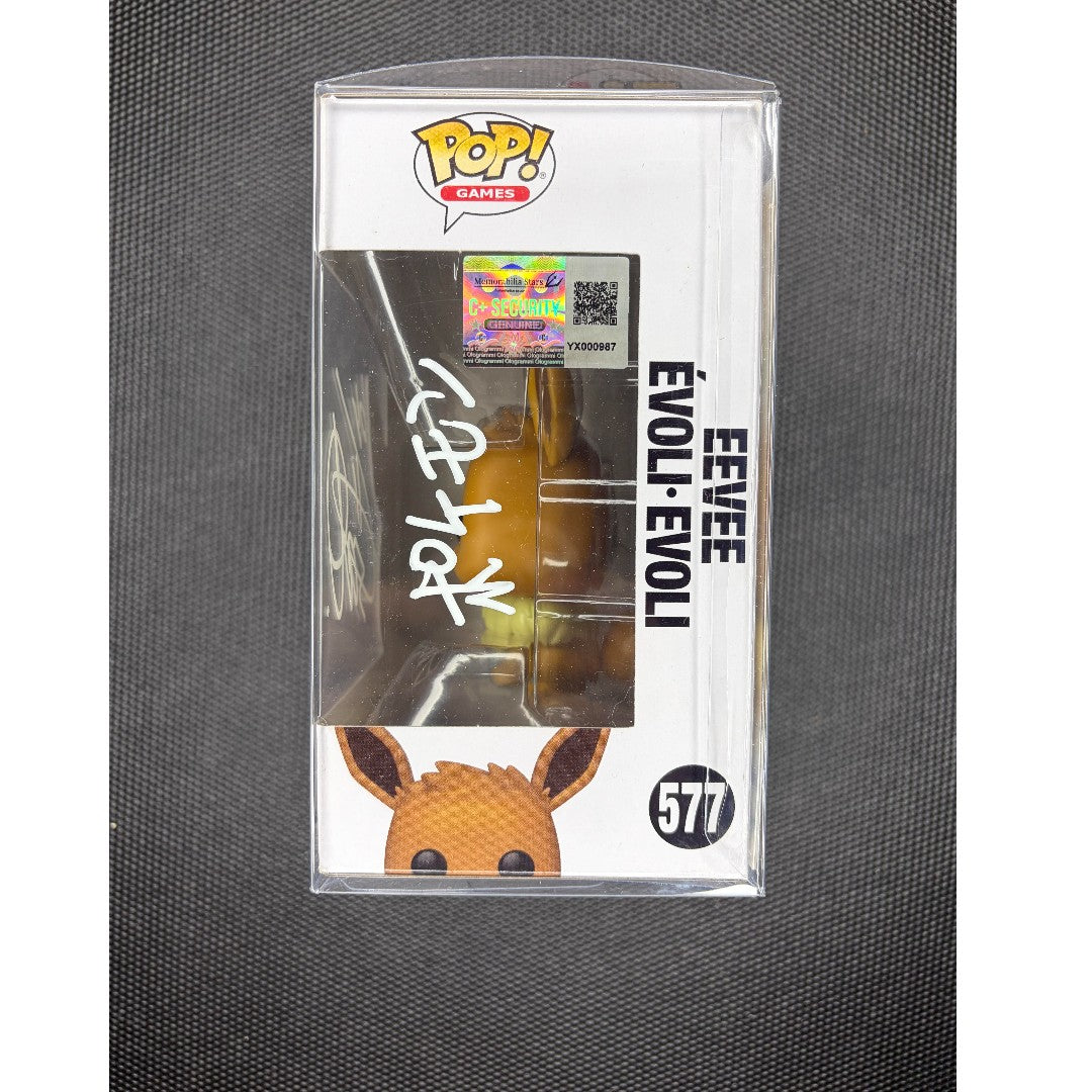 Funko Pop!-Eevee-#577-signed by Gen Sato
