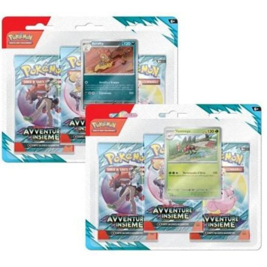 Avventure Insieme - Insieme Blister 3 Carte - Coppia ITA