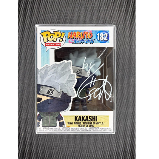 Funko Pop!-Kakashi-#182- signed by Gen Sato