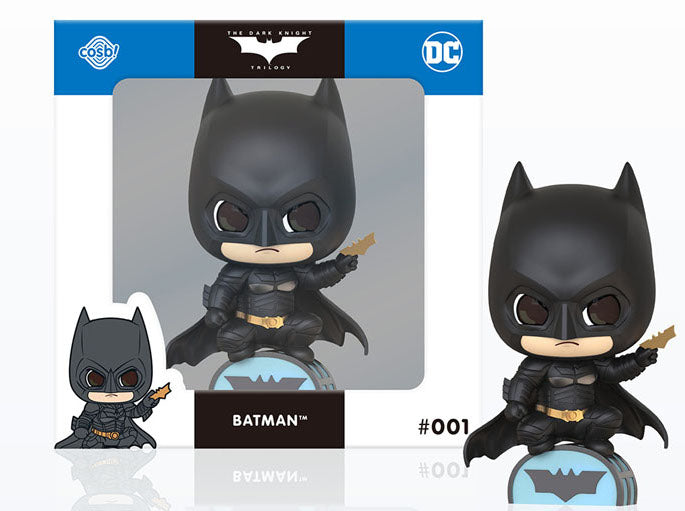 COSBI - La Trilogia del Cavaliere Oscuro - BUNDLE 3 Mini Figure Batman Joker e Gordon 8 Cm