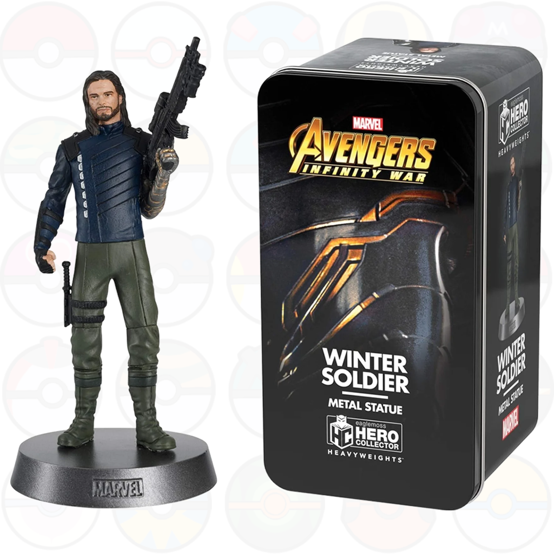 Marvel Winter Soldier - Statuetta Metallo in Tin Box