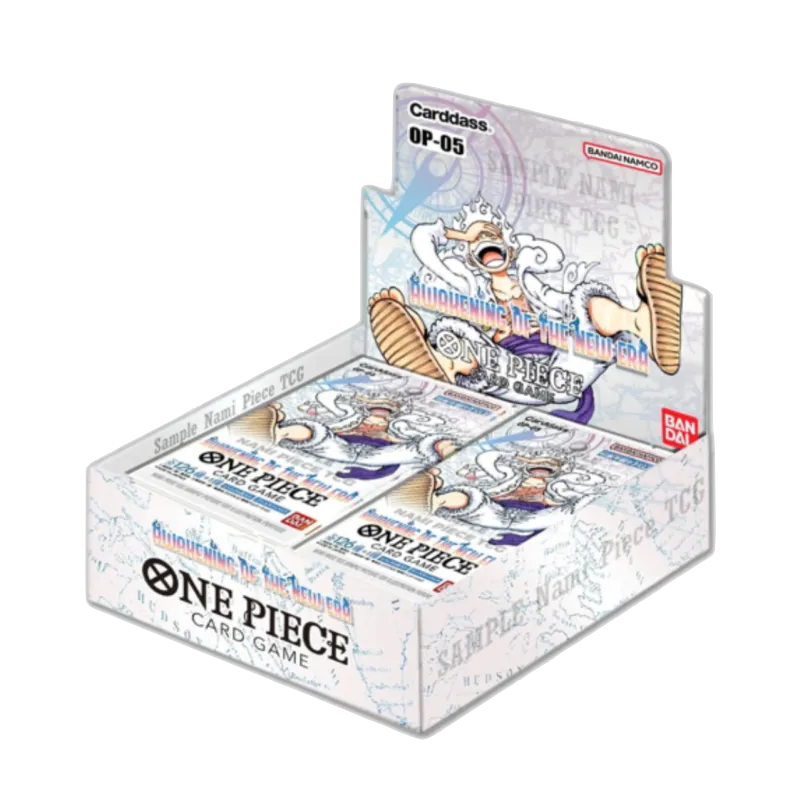 BANDAI One Piece Card Game Awakening of a New Era OP-05 Booster (24 bustine) BOX OP05 ENG