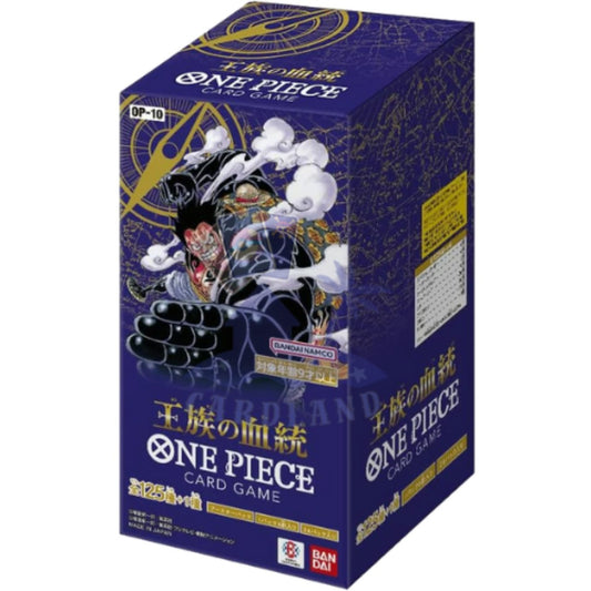 One Piece Card Game OP-10 Booster (24 bustine) BOX JAPAN OFFICIAL