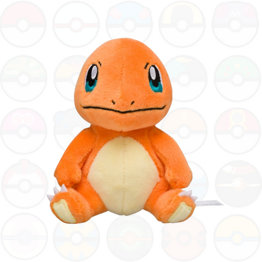 Charmander Peluche - Pokemon FIT - Pokemon Center Giapponesi - pupazzo di Charmander originale