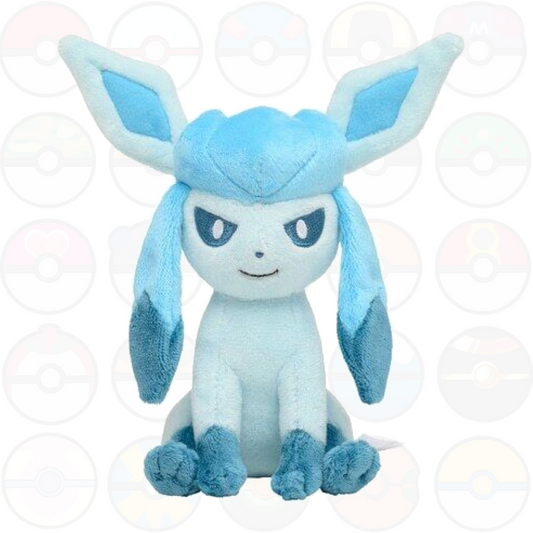 Glaceon Peluche - Pokemon FIT - Pokemon Center Giapponesi - pupazzo di Glaceon originale