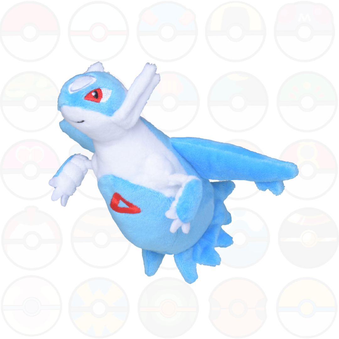 Latios Peluche - Pokemon FIT - Pokemon Center Giapponesi - pupazzo di Latios originale