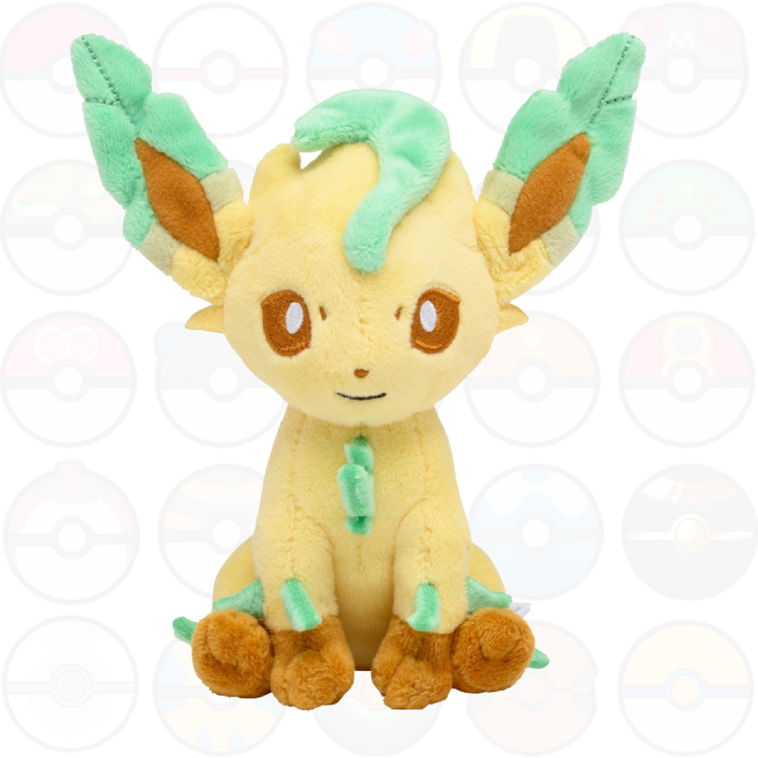 Leafeon Peluche - Pokemon FIT - Pokemon Center Giapponesi - pupazzo di  Leafeon originale