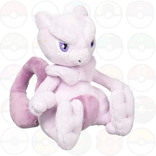 Mewtwo Peluche - Pokemon FIT - Pokemon Center Giapponesi - pupazzo di Mewtwo originale