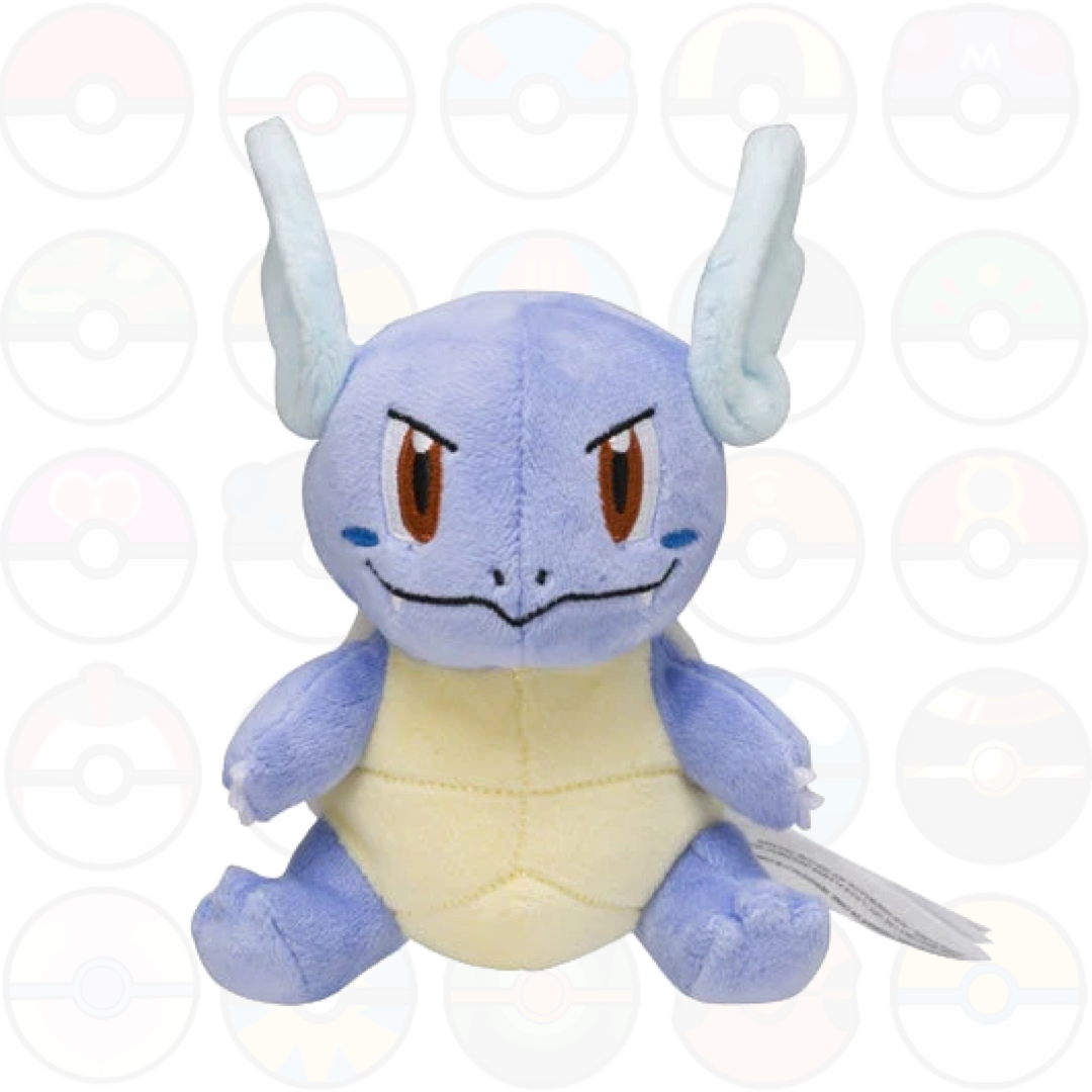 Wartortle Peluche - Pokemon FIT - Pokemon Center Giapponesi - pupazzo di Wartortle originale