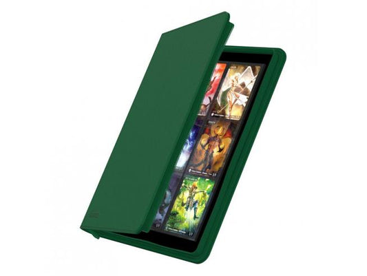 Ultimate Guard Zipfolio 360 - 18 Pocket XenoSkin green- Accessori Carte Collezionabili