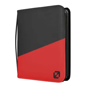 Album x Top loader contiene 3x3 (216) carte-nero e rosso - Accessori Carte Collezionabili