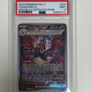 charizard ex 234/91 special ill.rare destino di paldea - PSA 9 - CARTA GRADATA ITA